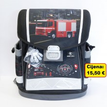 Torba školska  classy firetruck